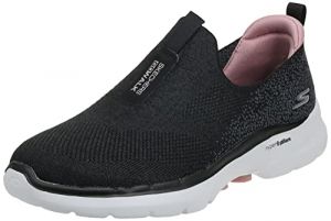 Skechers Damen Go Walk 6 Glimmering Sneaker