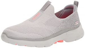 Skechers Damen Go Walk 6 Glimmering Sneaker