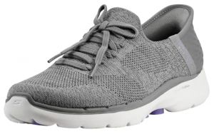 Skechers Performance SlipInsGo Walk 6Lovely Day Womens Slip On 8 BM US GreyLavender