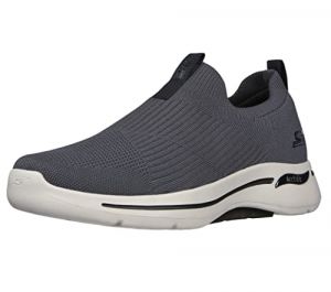 Skechers Herren Gowalk Arch Fit Iconic Trainingsschuhe Grau 44