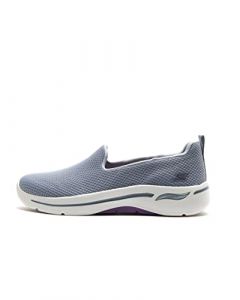 Skechers GO Walk Arch FIT Grateful Sneaker in Übergrößen Grau 124401 GYLV große Damenschuhe