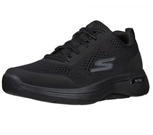 Skechers Go Walk Arch Fit - 216126 Black 10.5 EE - Wide