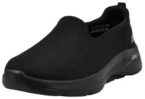 Skechers Damen Gowalk Archfit Trainingsschuhe Halbschuhe Schwarz 42