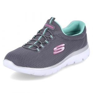 Skechers Summits - Charcoal/Grün Textil 42 EU