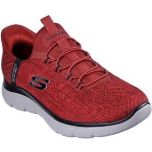 Skechers SUMMITS-KEY PACE Slip-On Sneaker Slipper, Freizeitschuh, Halbschuh in veganer Verarbeitung