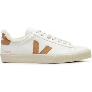 VEJA Veja Campo Winter Chromefree Leather (Weiss / Braun) Sneaker