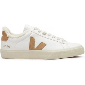 VEJA Veja WMNS Campo Winter Chromefree Leather (Weiss / Braun) Sneaker