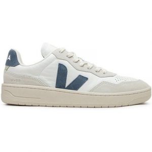 VEJA Veja V-90 O.T. Leather (Weiß / Blau / Beige) Sneaker