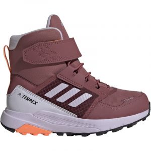 adidas TERREX Trailmaker Cold.Rdy High-Top Wanderschuhe Kinder ID0924 - quiet crimson/silver dawn/amber tint 40