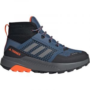 adidas TERREX Trailmaker Mid RAIN.RDY Wanderschuhe IF5707 - wonder steel/grey three/impact orange 30.5