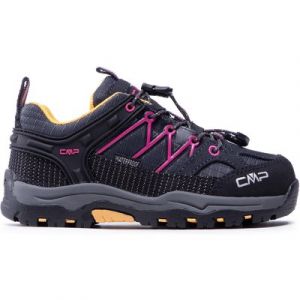 Trekkingschuhe CMP Kids Rigel Low Trekking Shoe Wp 3Q54554 Schwarz