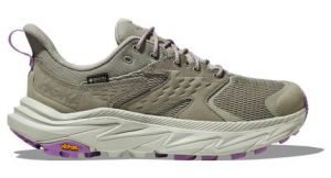 outdoor schuhe hoka one one anacapa 2 low gtx grau violett damen