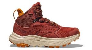 hoka damen anacapa 2 mid gtx wanderschuhe rot