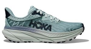 hoka challenger 7 trailrunning schuhe blau damen