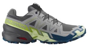 salomon speedcross 6 trailrunning schuhe grau blau grun fur herren