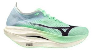 mizuno wave rebellion pro 3 laufschuhe grun unisex
