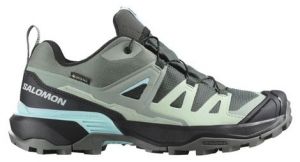 salomon x ultra 360 gtx wanderschuhe grau grun damen