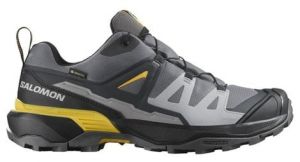 salomon x ultra 360 gtx wanderschuhe grau gelb herren