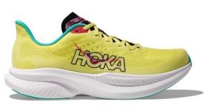 hoka mach 6 laufschuhe gelb herren