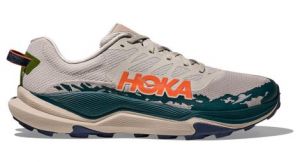 hoka torrent 4 trailrunning schuh grau blau orange  strong fur  strong  herren