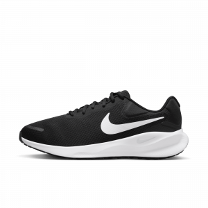 Nike Revolution 7 Herren-Straßenlaufschuh (extraweit) - Schwarz