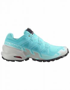 Salomon - Trailrunning-Schuhe - Speedcross 6 W Blue Curacao / Lunar Rock / Iced Aqua für Damen 