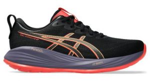 asics gel cumulus 27 laufschuhe schwarz koralle herren