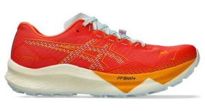 asics fujispeed 3 trailrunning schuhe orange blau herren