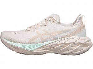ASICS Novablast 4 Damen Laufschuhe Haferflocken/Mondgestein