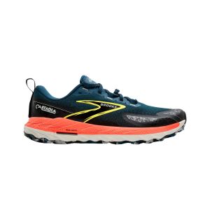 Brooks Cascadia 18 Schuhe Blau Rot SS25