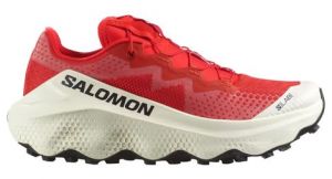 salomon s lab ultra glide trailrunning schuhe rot weis unisex