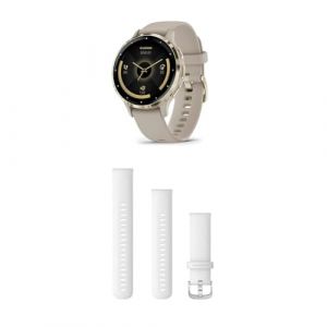 Garmin Venu 3S ? GPS-Fitness-Smartwatch mit Bluetooth Telefonie und Sprachassistenz
