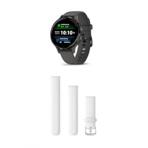 Garmin Venu 3S GPS-Fitness-Smartwatch mit Bluetooth Telefonie und Sprachassistenz