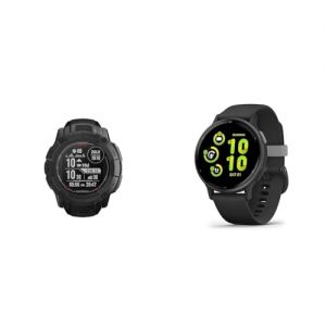 Garmin Instinct 2X Solar ? GPS-Smartwatch mit unendlicher Akkulaufzeit im Smartwatch-Modus & Vivoactive 5 - GPS-Smartwatch mit 1
