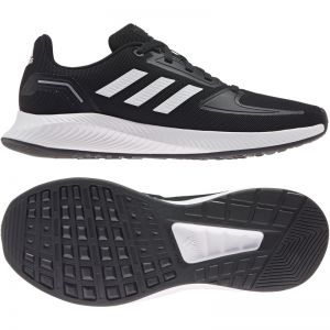 adidas Runfalcon 2.0 Laufschuhe Kinder core black/ftwr white/silver met. 33