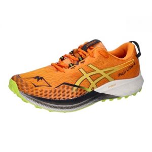 ASICS Herren Trail Running Schuhe Fuji Lite 4 1011B698 Bright Orange/Neon Lime 43.5