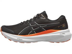 ASICS Gel Kayano 30 Lite-Show Herren Laufschuh Schwarz/Silber