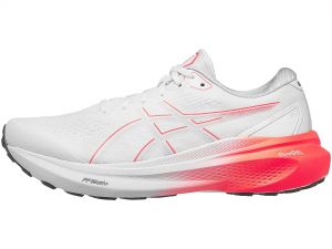 ASICS Gel Kayano 30 Herren Laufschuh Weiß/Sunrise