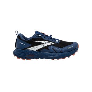 Brooks Cascadia 17 GTX Blau Orange SS24 Schuhe