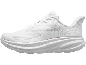 HOKA Clifton 9 Damen Laufschuh Weiß/Weiß