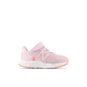 New Balance Kinder Fresh Foam Arishi v4 Bungee Lace with Top Strap in Rosa, Synthetic, Größe 22.5
