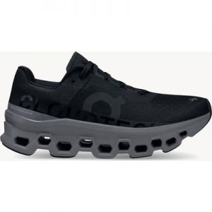 ON Running Women's Cloudmonster Trainers - Black/Magnet - Size: UK 8