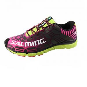 Salming Speed 6 Shoe Women Fluo Pink Fluo Yellow 38