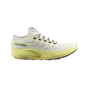 Salomon Pulsar Trail Pro 2 Weiß Gelb SS24 Schuhe
