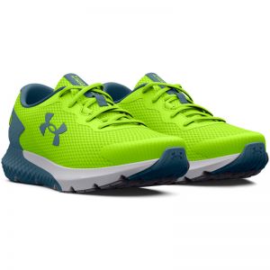 UNDER ARMOUR Charged Rogue 3 Laufschuhe Jungen 300 - lime surge/static blue/static blue 35.5