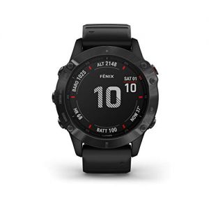 Garmin fenix 6 PRO GPS-Multisport-Smartwatch mit Herzfrequenzmessung am Handgelenk. lange Akkulaufzeit. wasserdicht. kontaktloses Bezahlen. Musikplayer. (Zertifiziert und Generalüberholt)