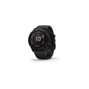 Garmin Fenix 6X PRO schwarz mit schwarzem Armband