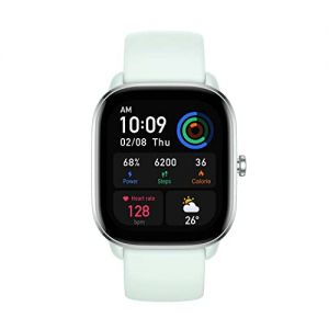 Amazfit GTS 4 Mini Smartwatch mit Blutsauerstoff- und Herzfrequenzüberwachung