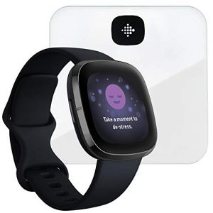 Fitbit Sense - fortschrittliche Gesundheits-Smartwatch mit Tools für Herzgesundheit