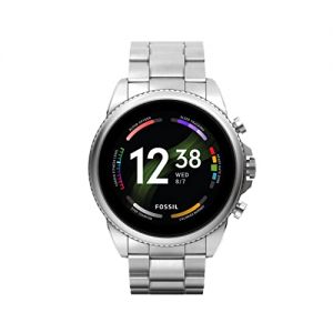 Fossil Herren Gen 6 44 mm Touchscreen Smartwatch mit Alexa eingebaut